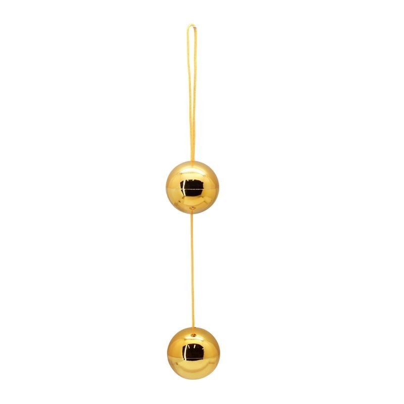 Pelvic floor vaginal stimulator massager, vibrating gold anal vaginal balls, kegel balls