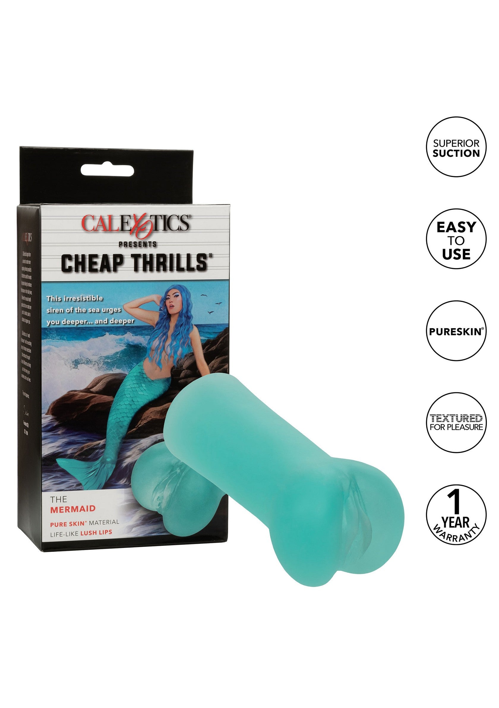 Cheap Thrills The Mermaid realistic vagina male masturbator