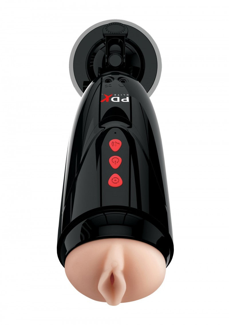 Masturbator for men, automatic penis fake vagina stimulator with suction cup