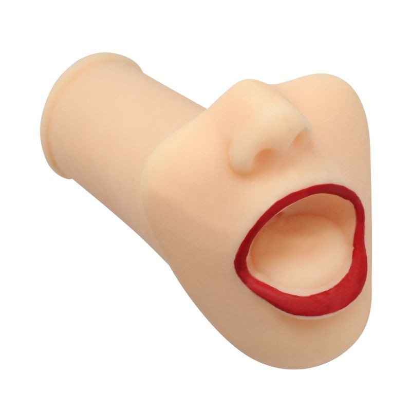 Realistic Masturbator Mouth Stimulator for Male Penis
