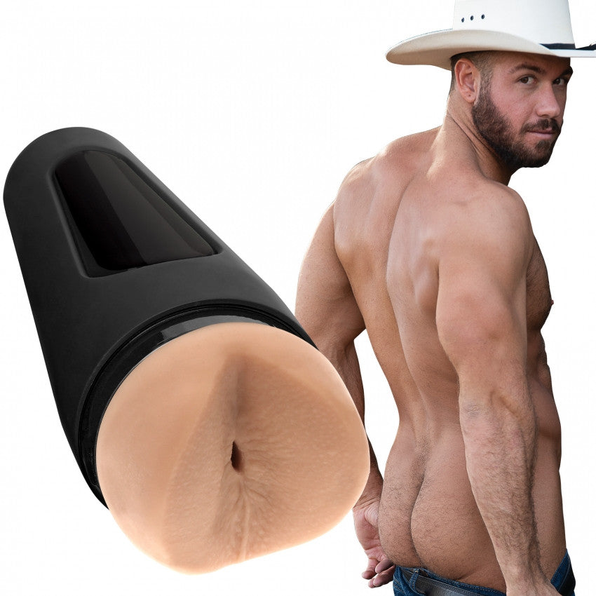 Male Anal Masturbator Chad White - ULTRASKYN Stroker - Ass - Vanilla
