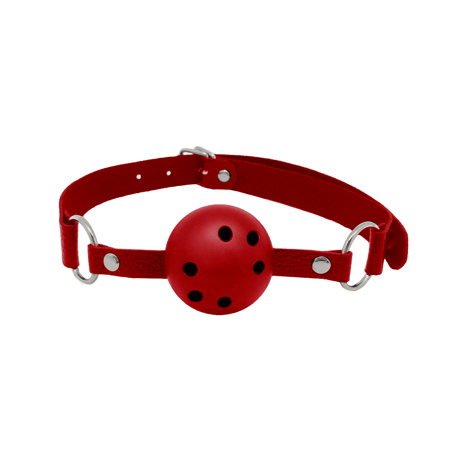 Discretion red bondage bite