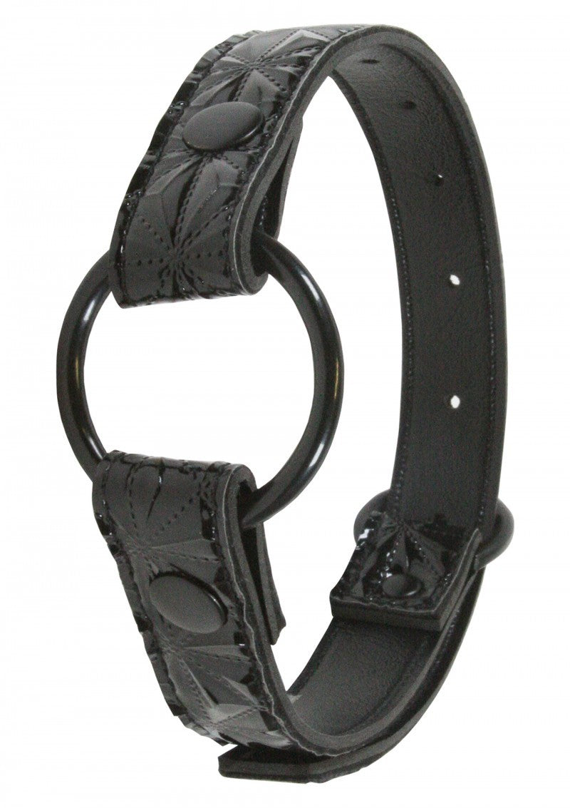 Bite collar constrictive gag ring gag sex sex toys black bondage fetish set