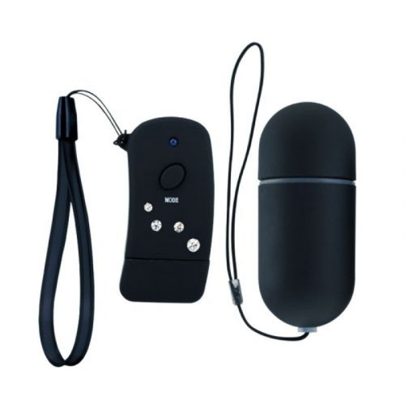 Crystal Lover Deluxe Vibrating Egg with Remote Control