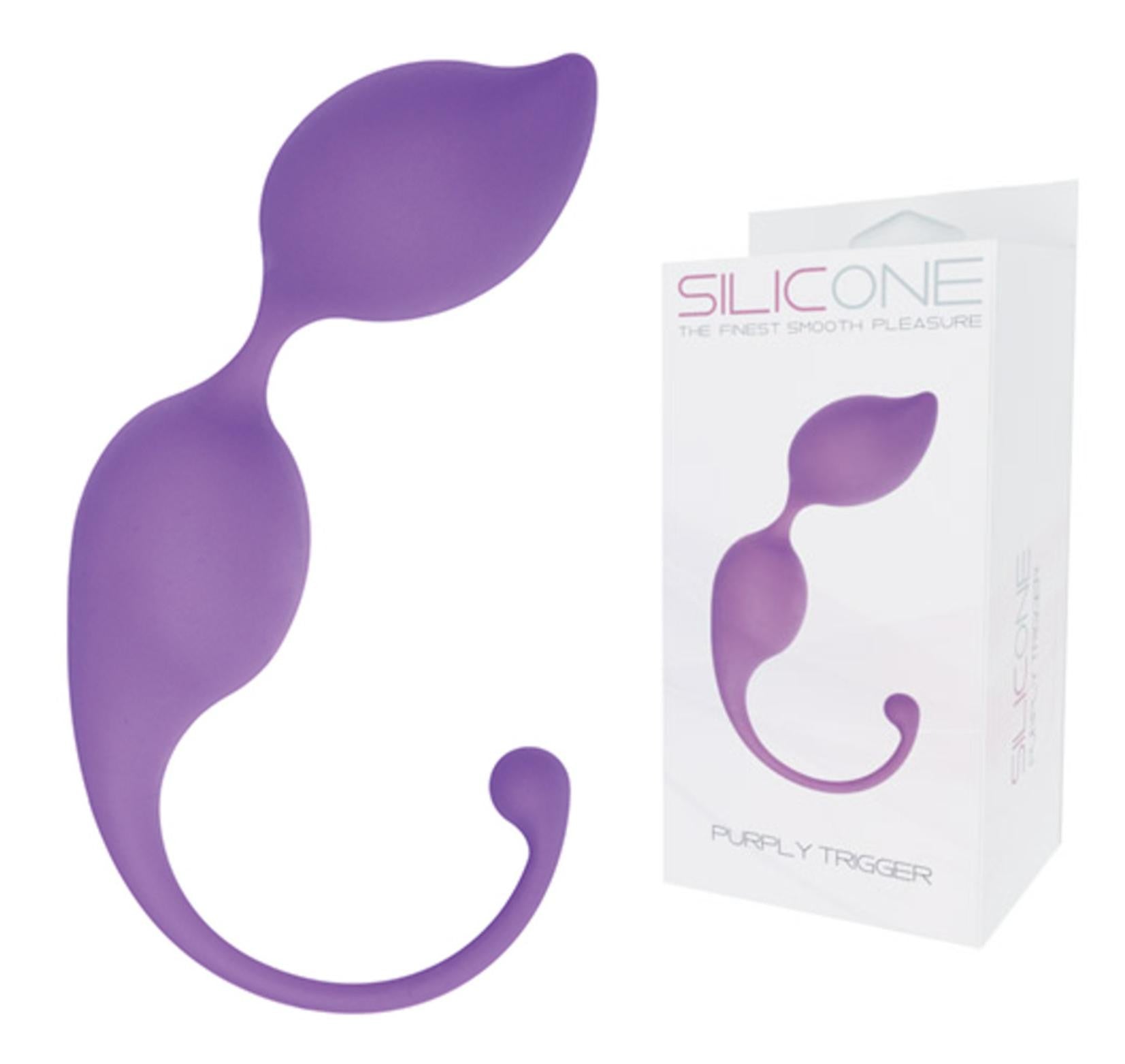 PURPLE SILICONE TRIGGER BALLS
