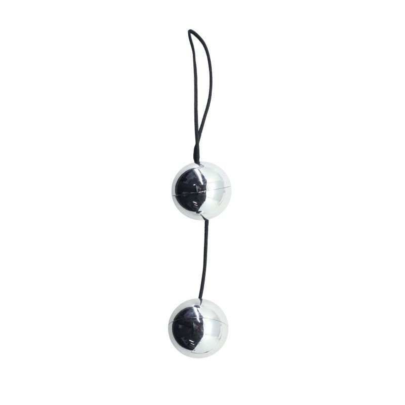 Vibrating silver anal vaginal balls, kegel massager, vaginal stimulator, pelvic floor