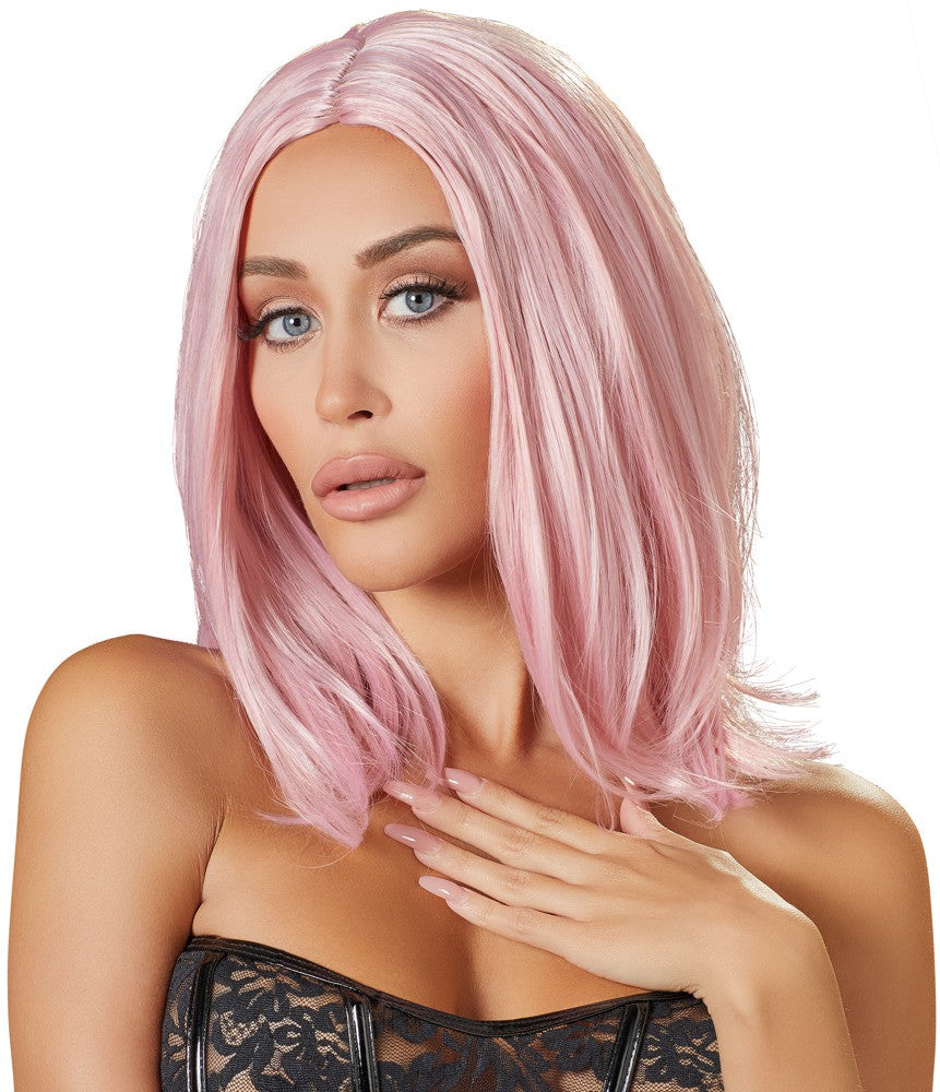 Pink wig