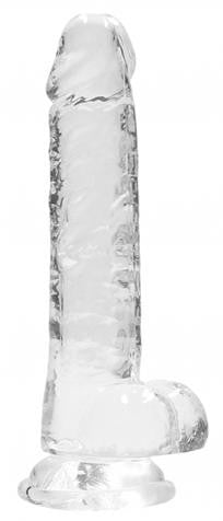 Realistic Dildo with Balls 17 cm with Suction Cup