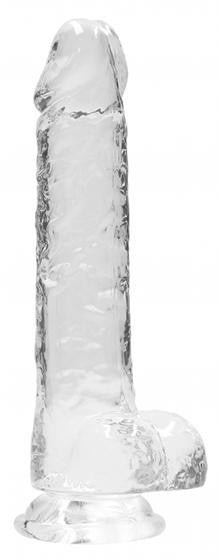 Realistic Dildo with Balls 19 cm with Suction Cup