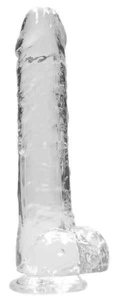 Realistic Dildo with Balls 22 cm with Suction Cup