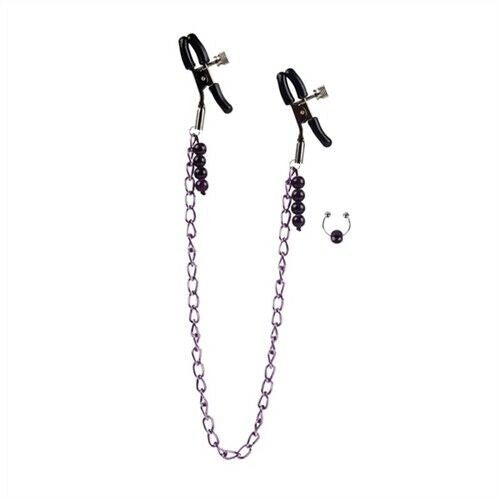 Sexy bondage fetish nipple clamps breast stimulator nipple clamps