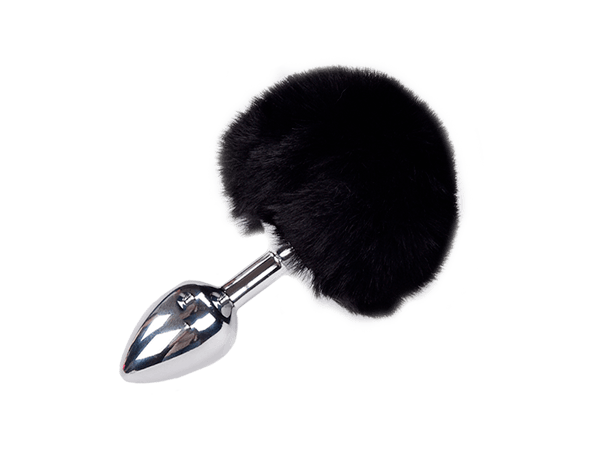 Plug anale con coda Metal Anal Fluffy Plug S