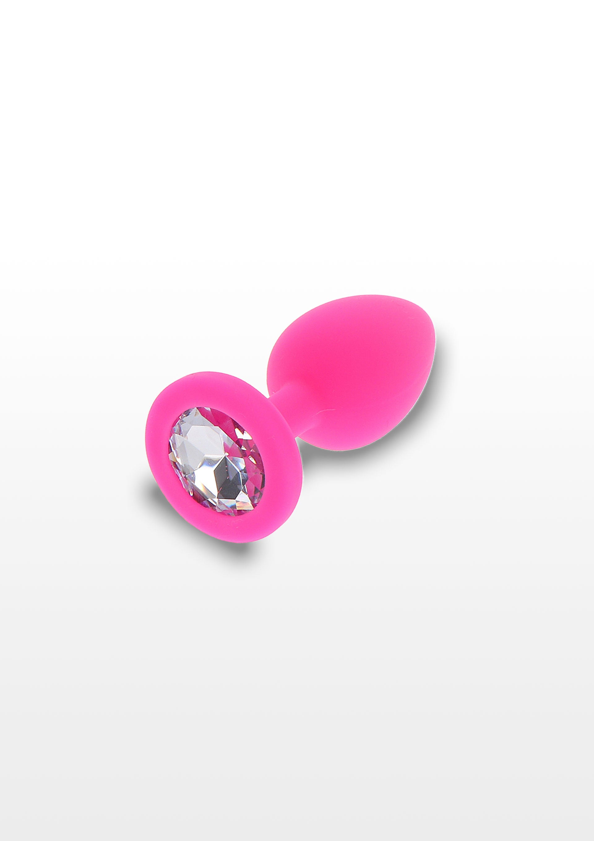 Diamond Booty Jewel Small pink anal plug