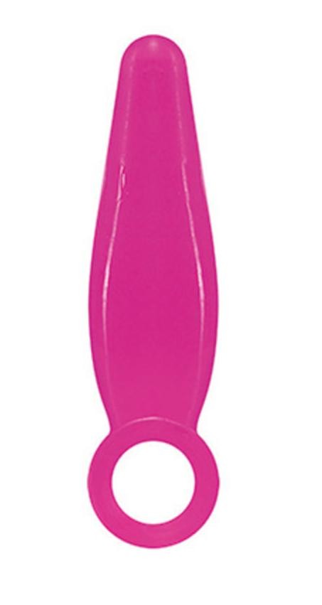 Anal plug finger plug Pink finger dildo