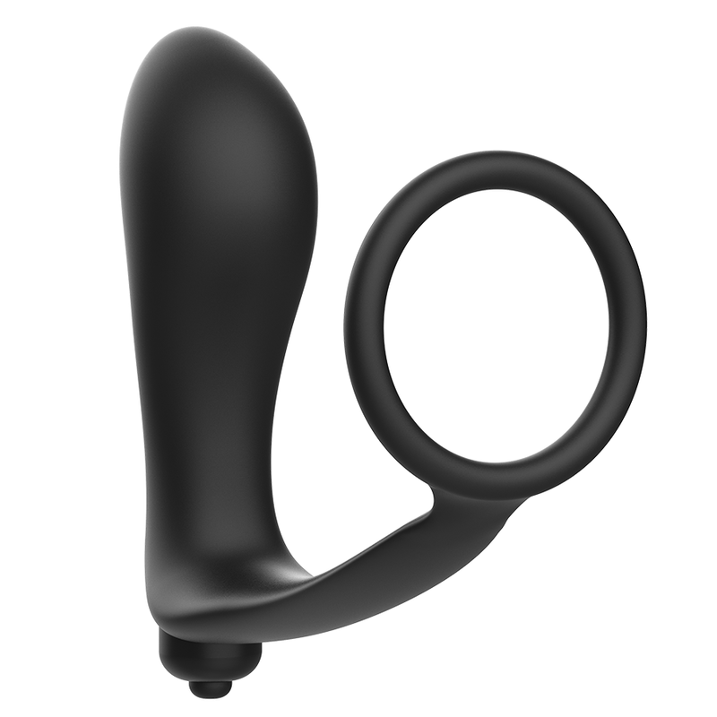 Plug Anale Vibrante Con Anello Del Pene