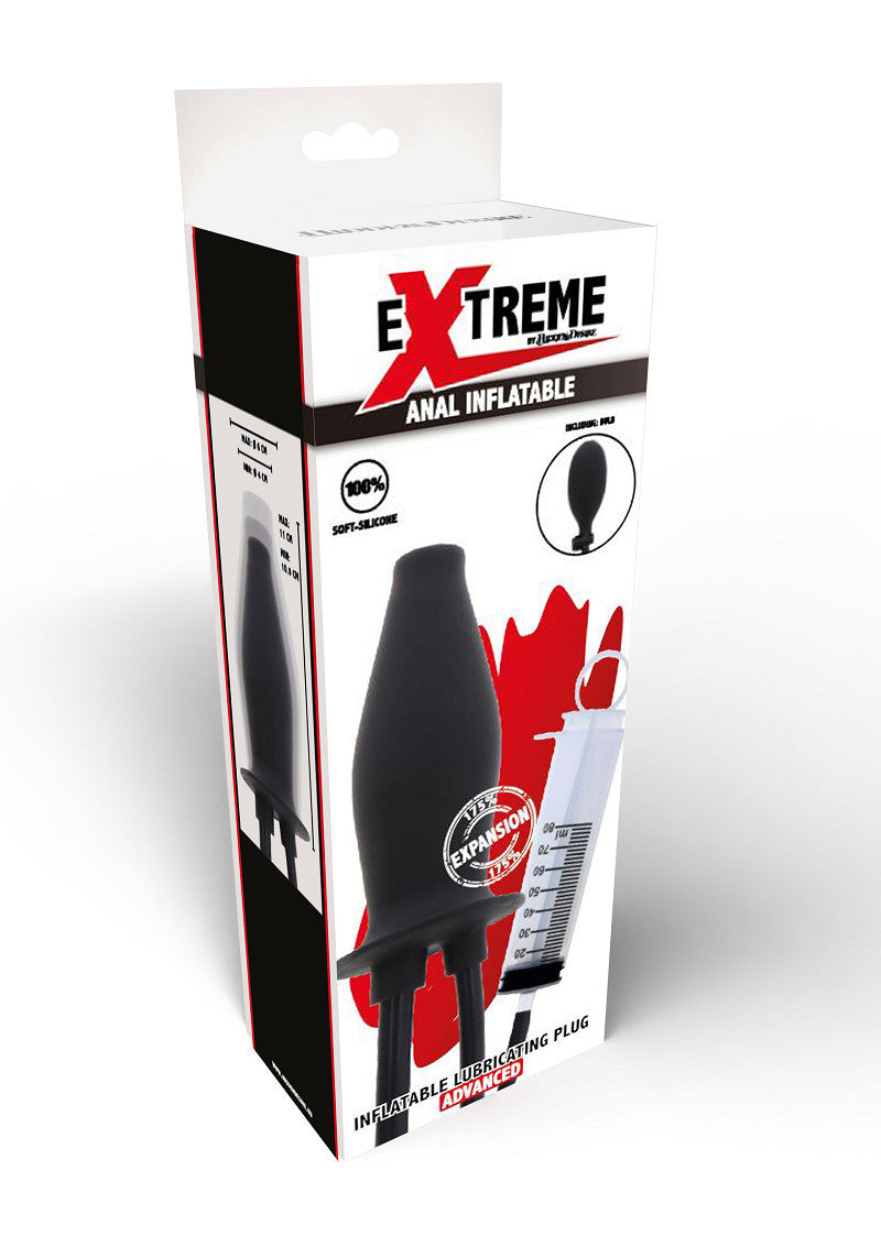 Hidden Desire Extreme Lubricating inflatable plug
