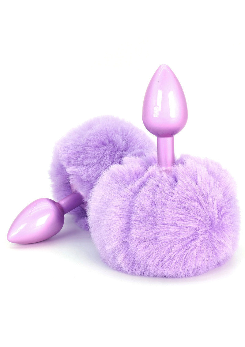 Toyjoy Smooth Metal Plug with Bunnytail Tail