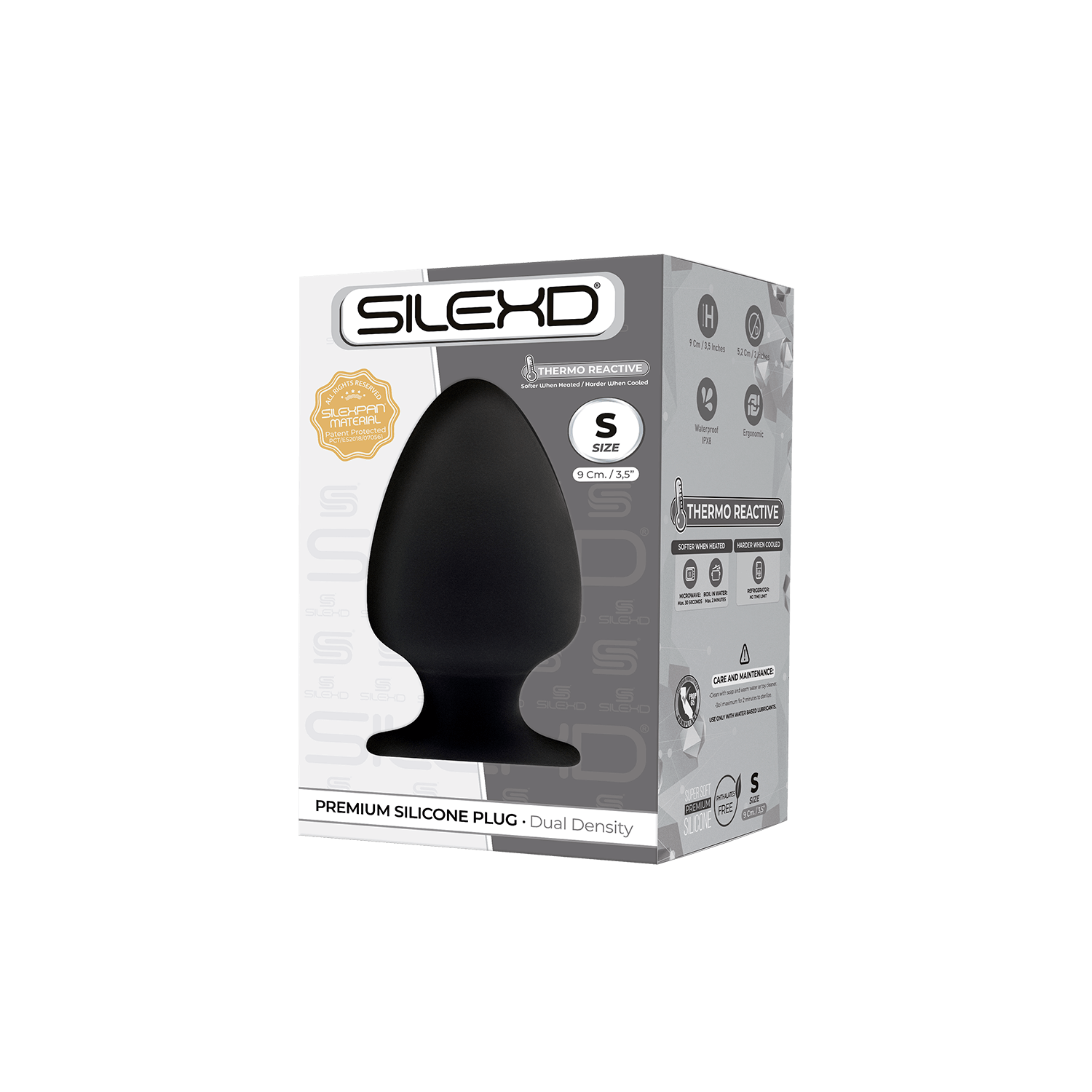 plug in silicone premium Dual Density S