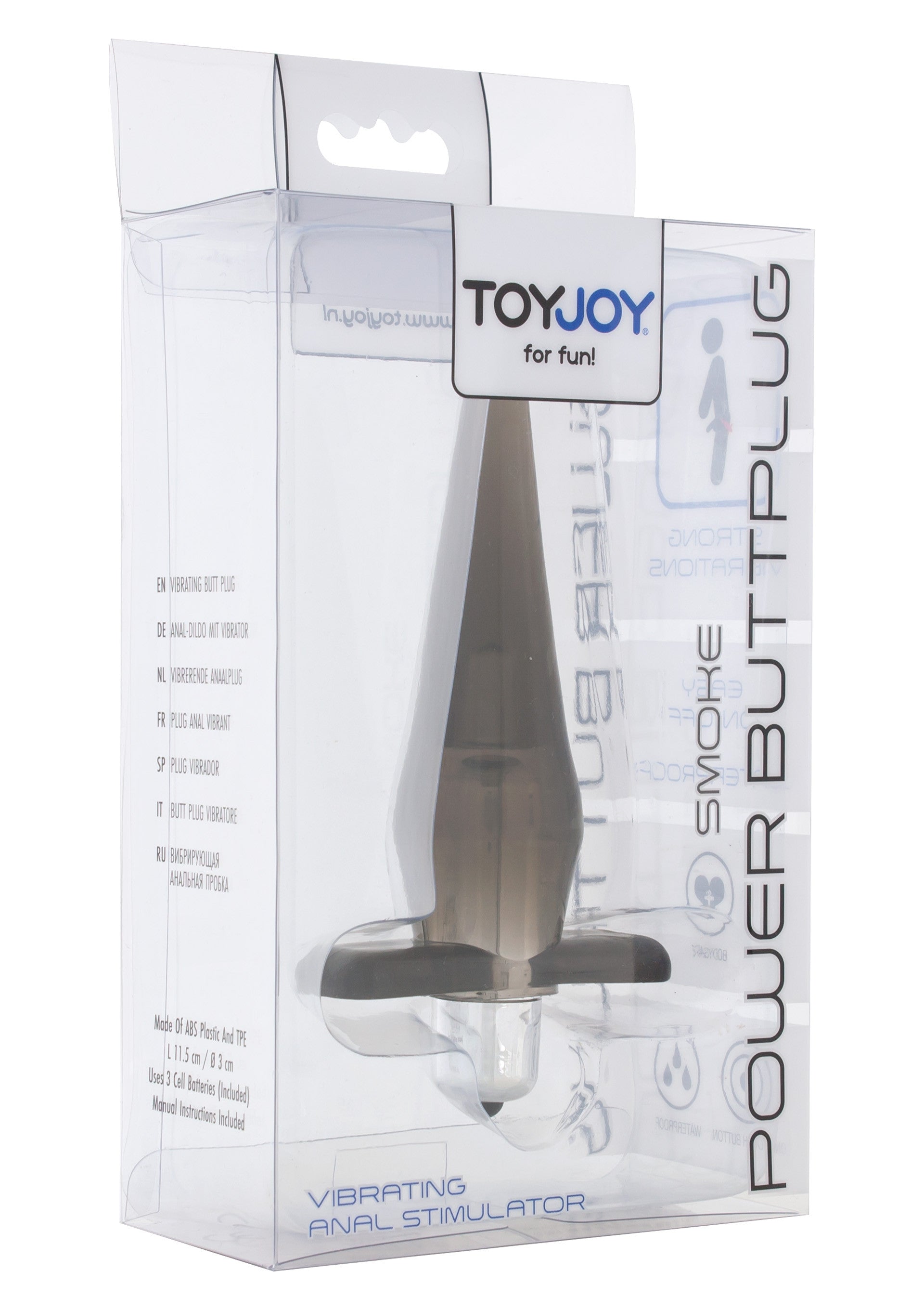 Power Buttplug anal vibrator