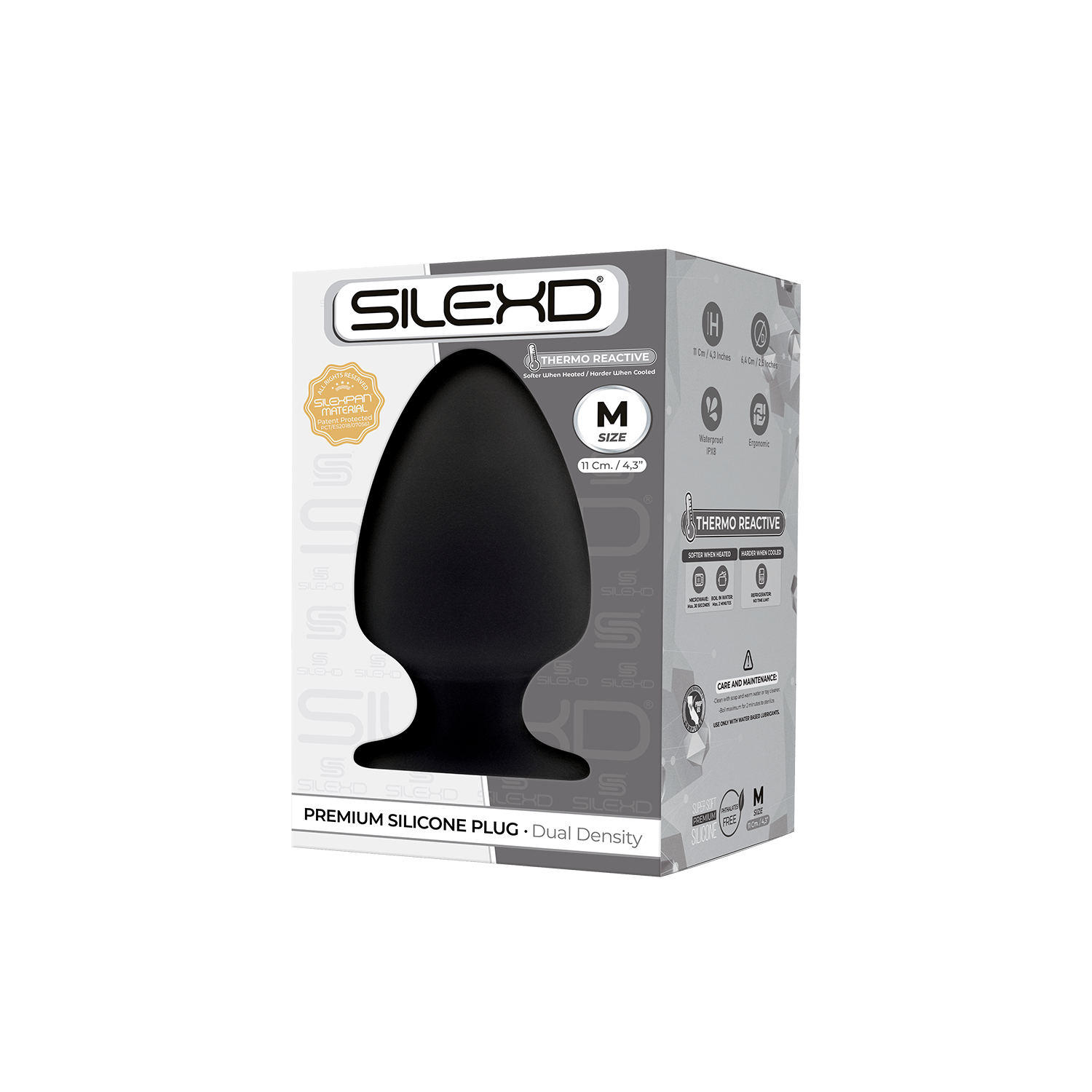Premium Plug Silicone taglia M
