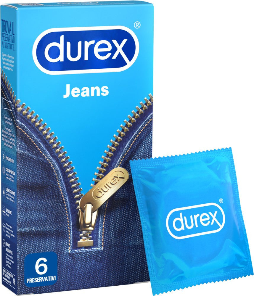 DUREX jeans condoms 6 PIECES