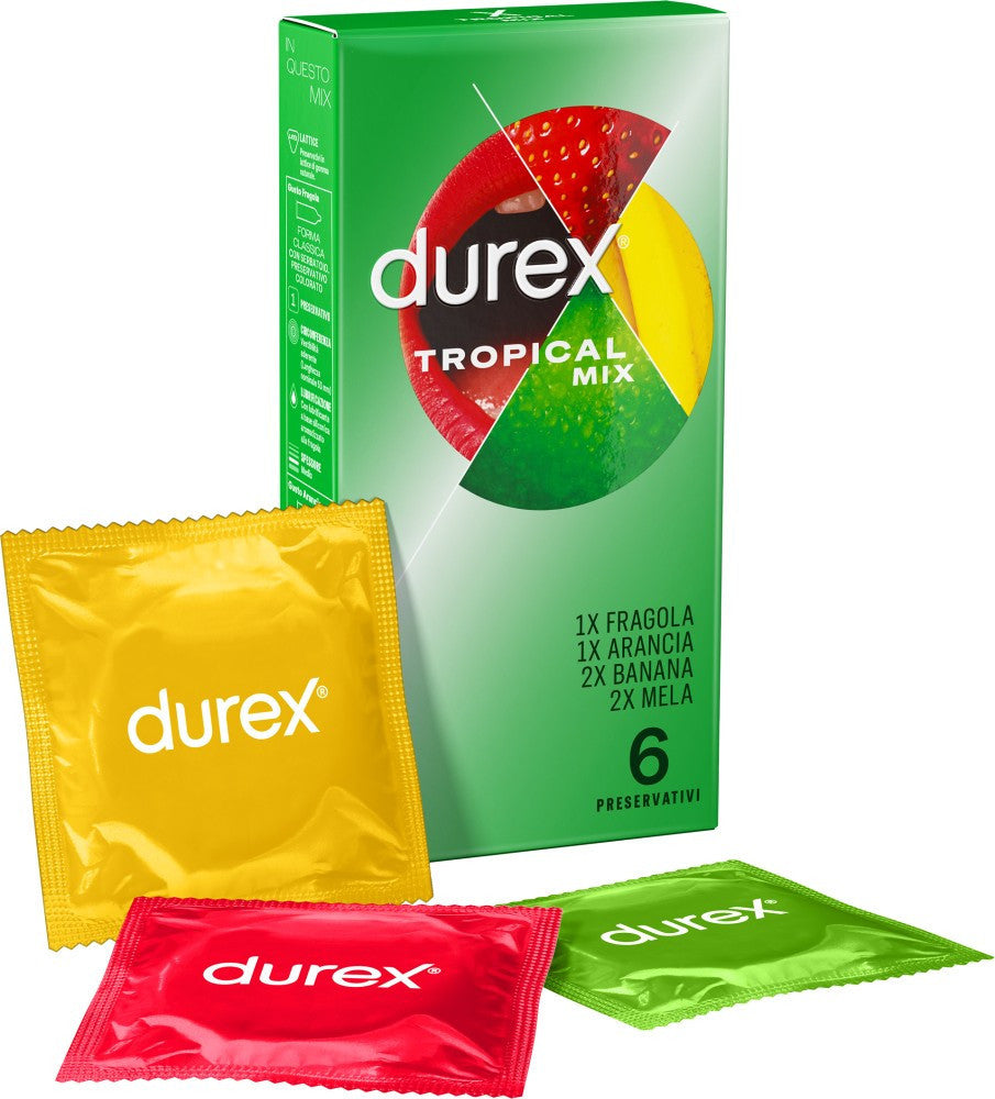 Durex Tropical Condoms 6 Pack