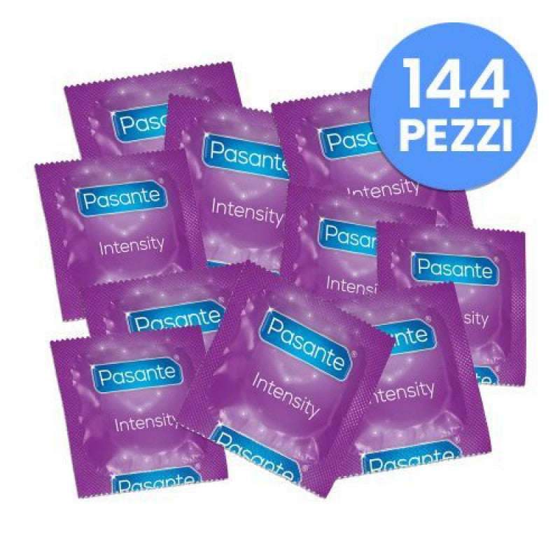 Pasante Stimulating Intensity Condoms 144 pcs