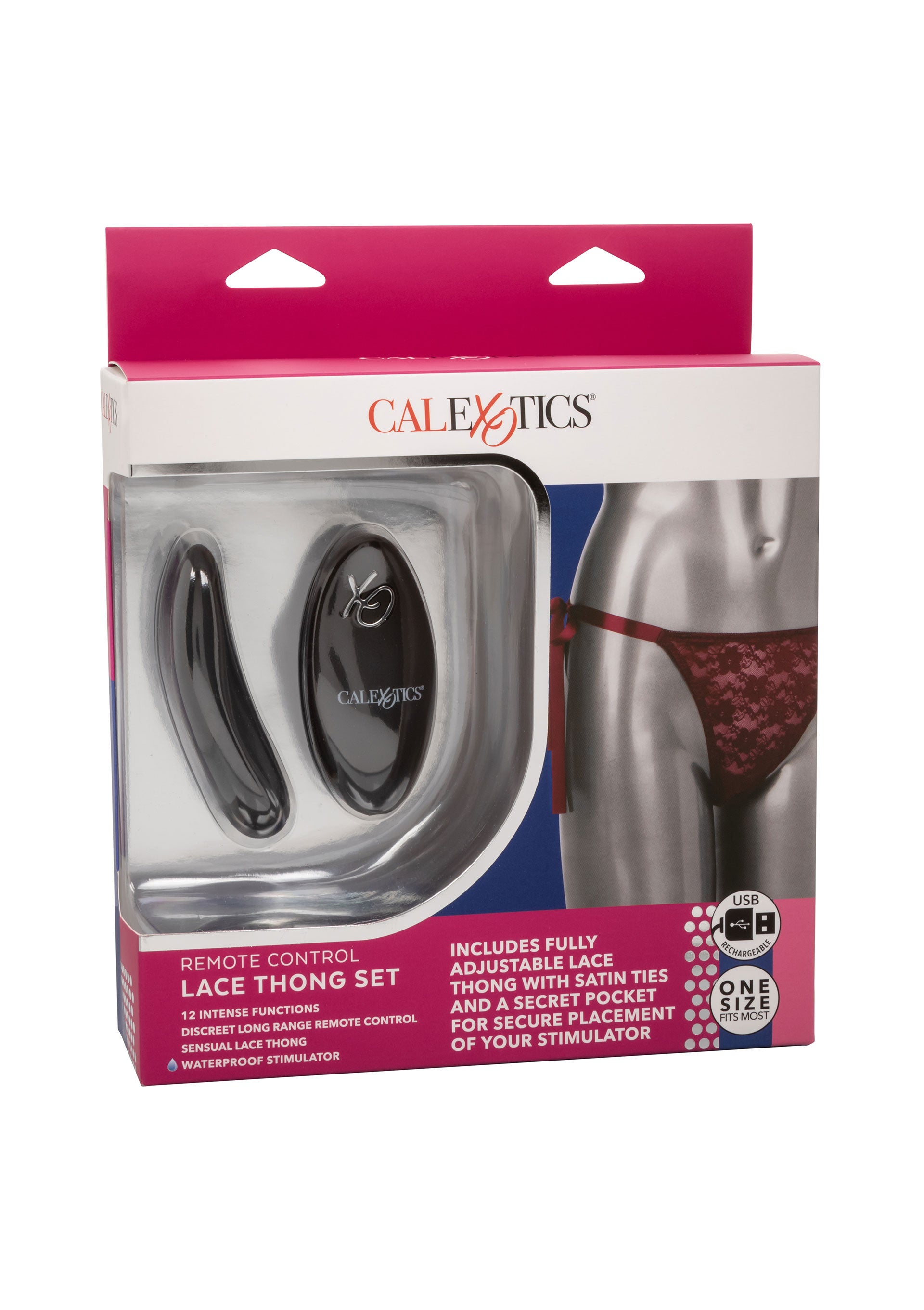 Lace Thong with Vibrator Remote Control Lace Thong Set