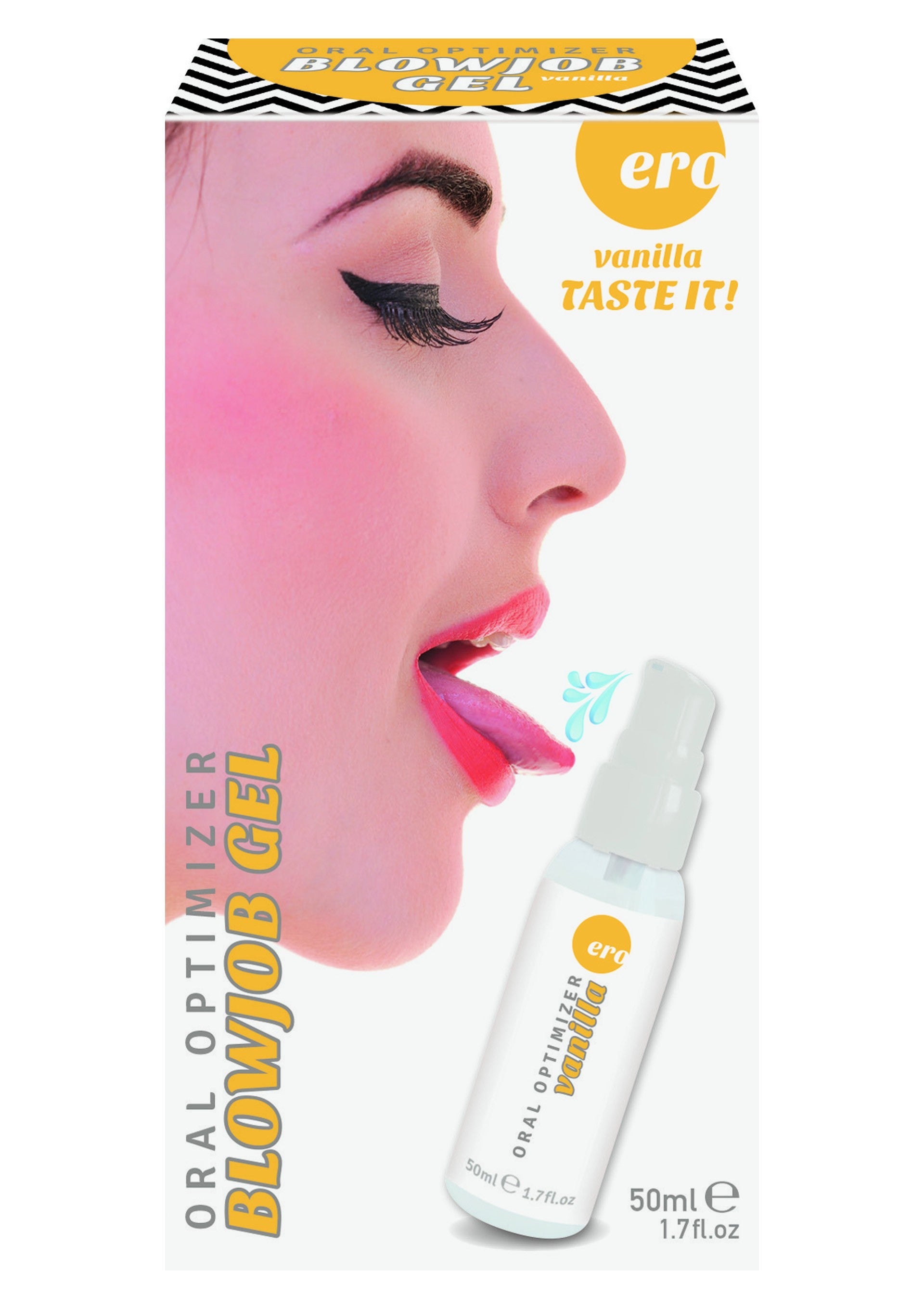 Intimate spray gel stimulating for oral pleasure flavored with vanilla 50 ml