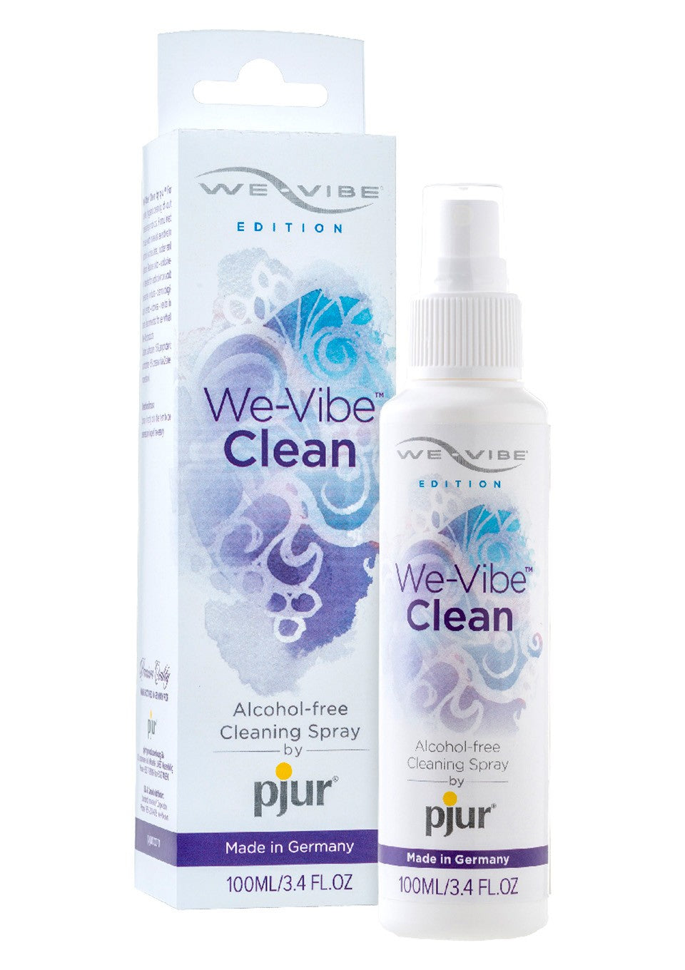 Cleaning spray sex toys phallus dildo latex rubber silicone we vibe pjur