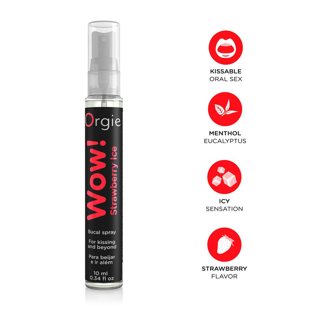 Wow Strawberry Flavored Oral Sex Spray