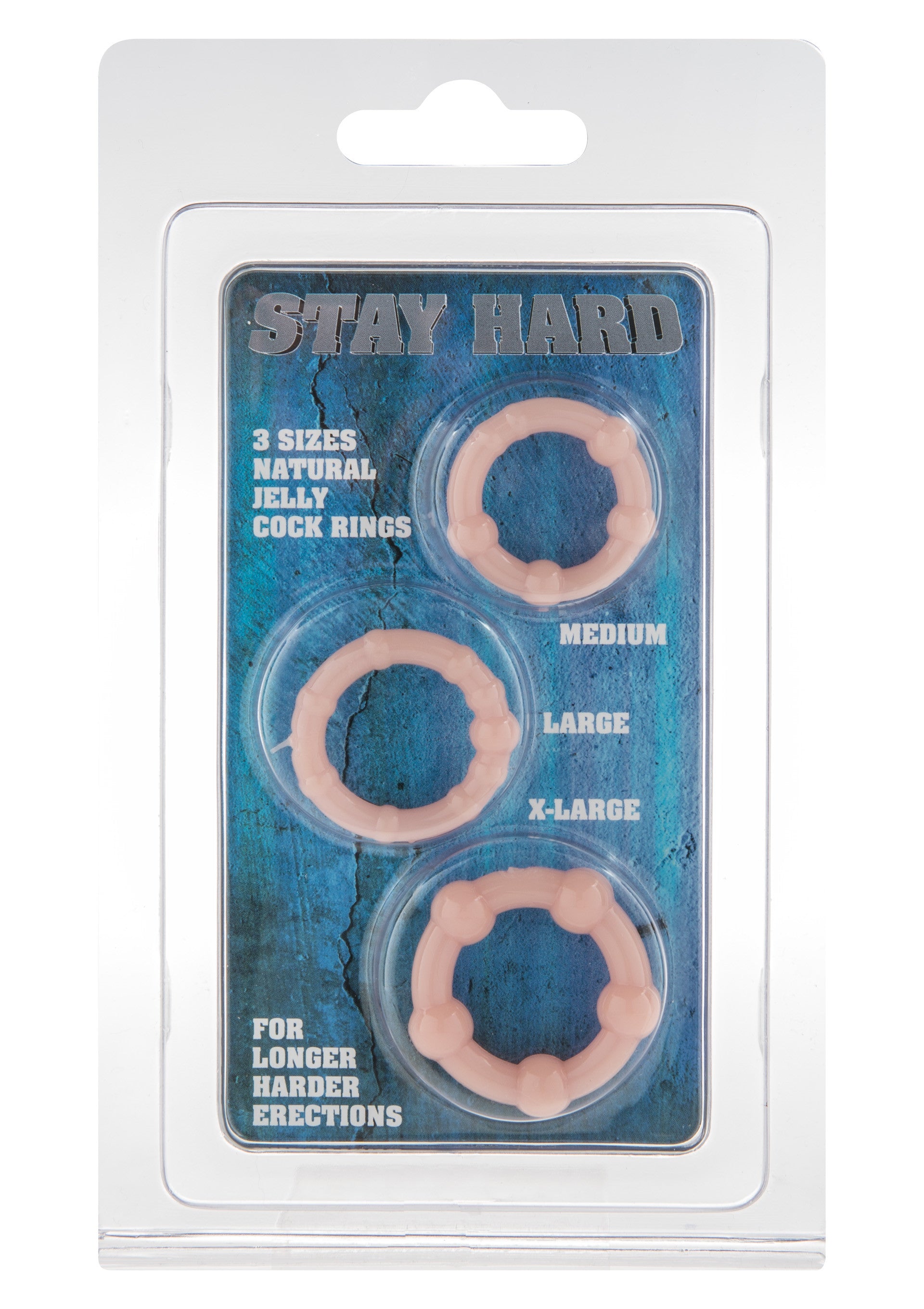 Penis ring kit Stay Hard - Three Rings