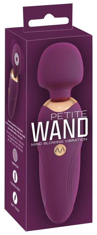 Petite Wand Purple Vaginal Stimulator Vibrator