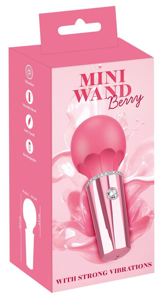 Mini Wand Berry Vibrator Vaginal Stimulator