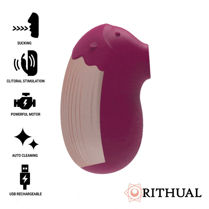Clit sucker RITHUAL SHUSHU NEW GENERATION CLITORIAL CERISE