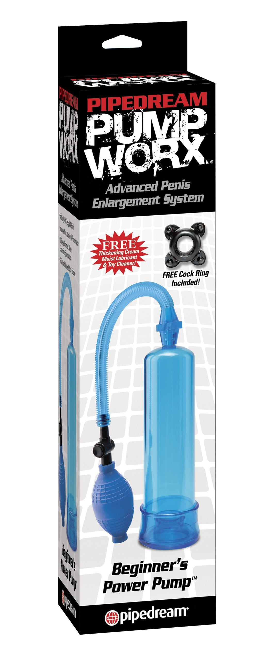 Beginner's Power Pump Blue Penis Pump Developer