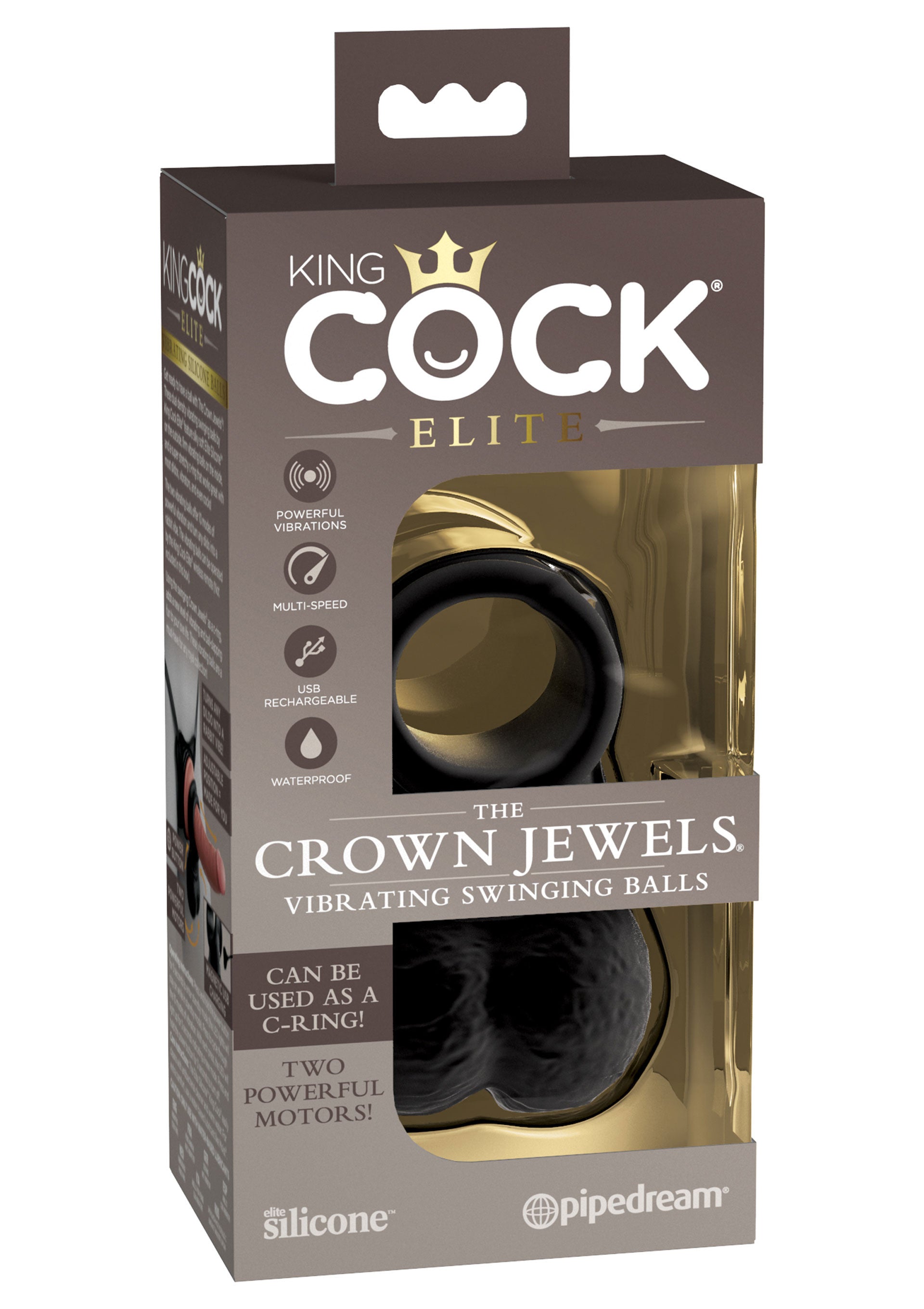 The Crown Jewels Vibrating Testicles - Vibrating