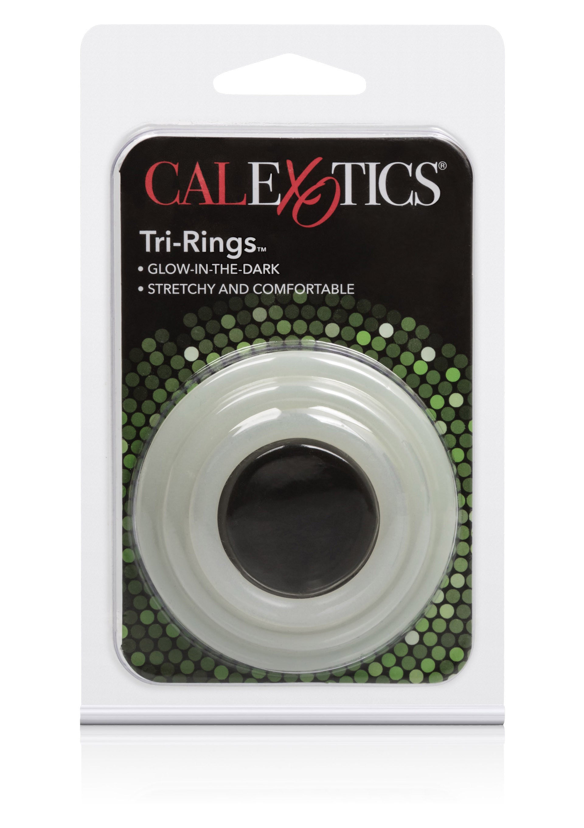Tri-Rings Glow in the Dark Cock Ring Kit