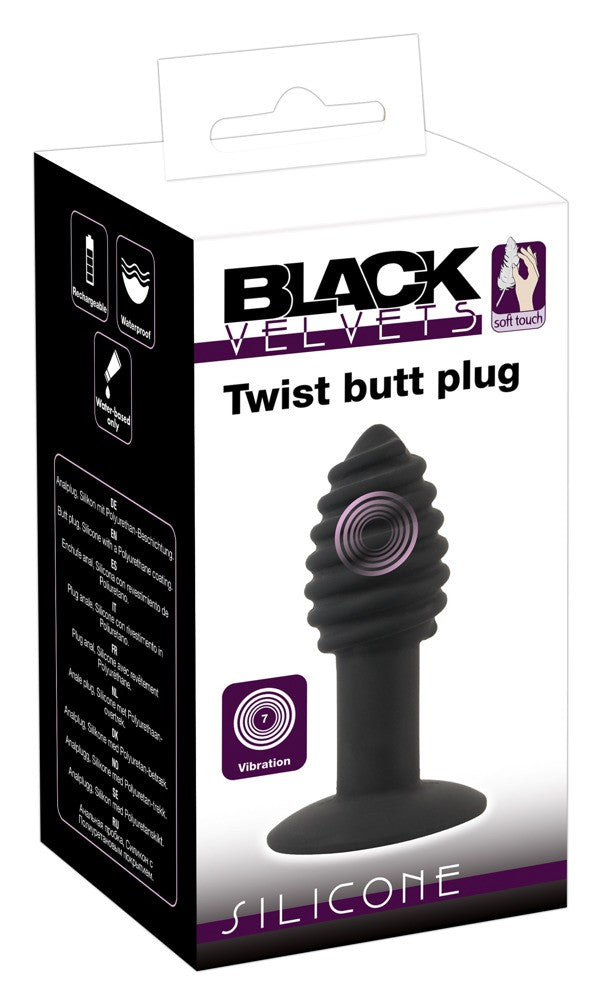Twist Butt Plug vibrating anal dilator