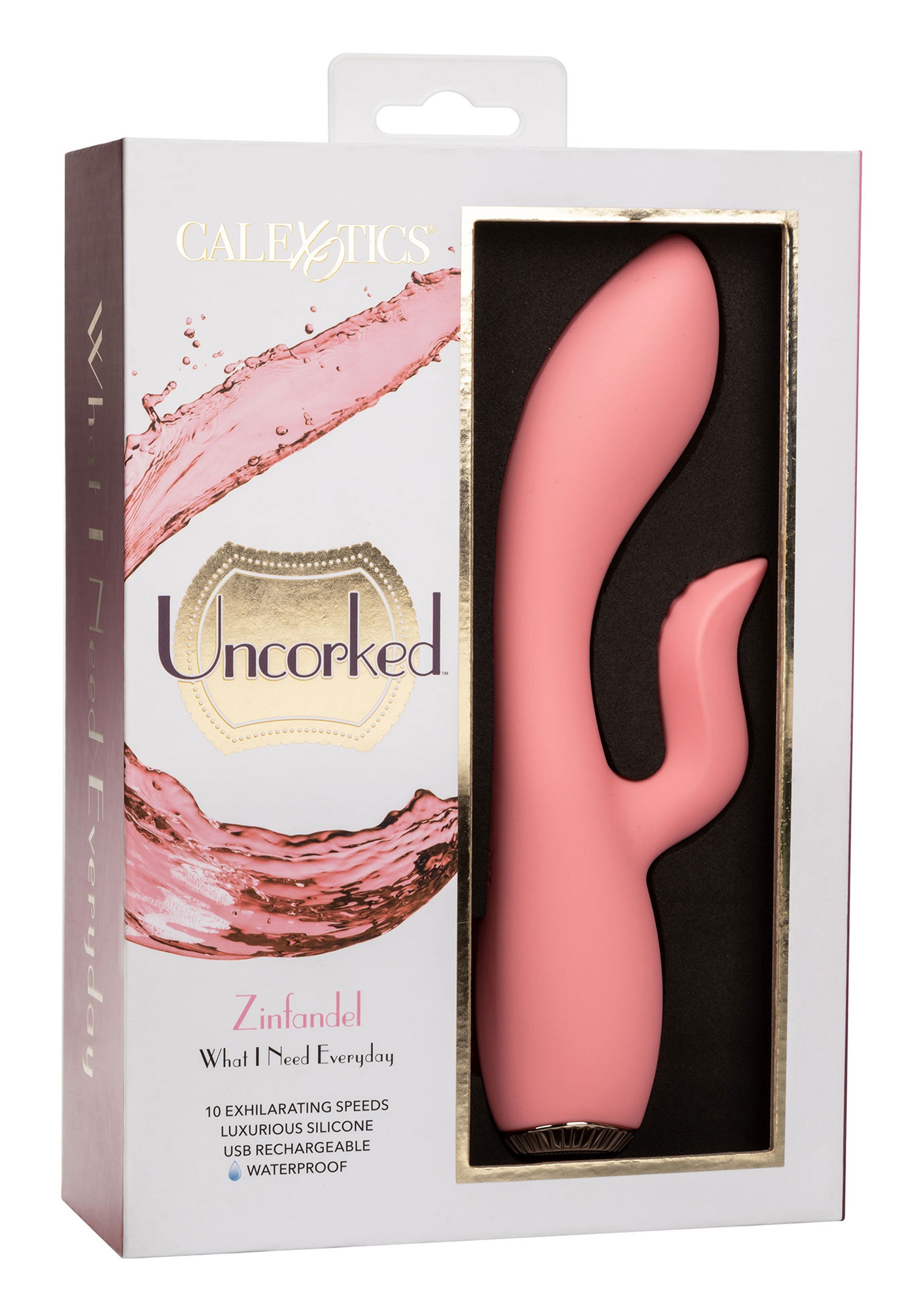 Vaginal vibrator stimulates clitoris Uncorked Zinfandel