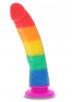 Unicorn Dancer 8 Inch Pride Anal Vaginal Dildo