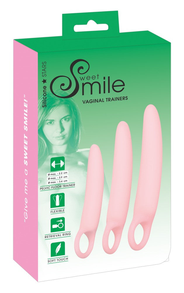 Vaginal trainers set 3 pz dildo in silicone