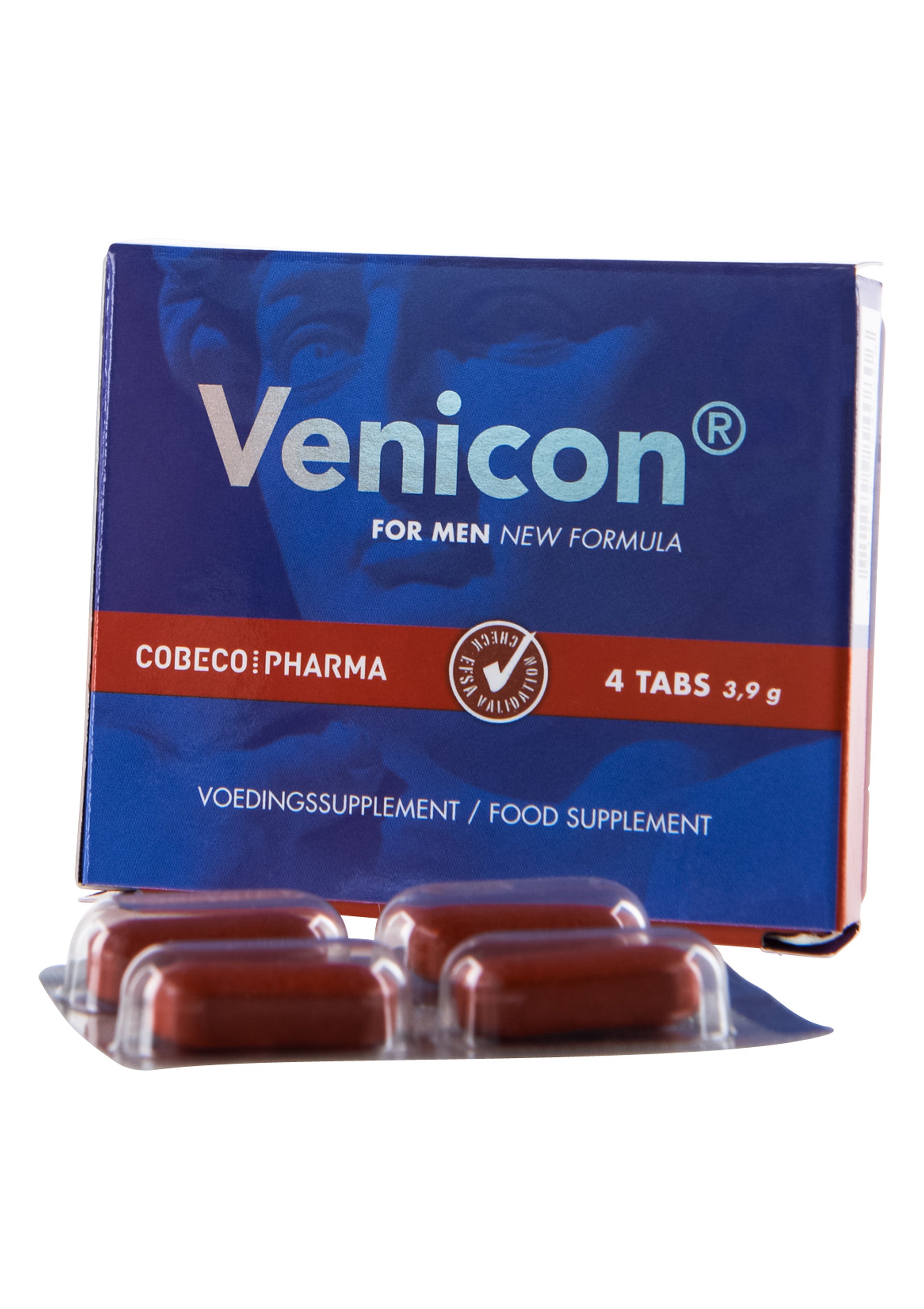 Venicon For Men 4pcs Penis Stimulating Tablets