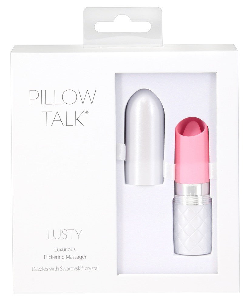Lusty Pink Lipstick Vibrator