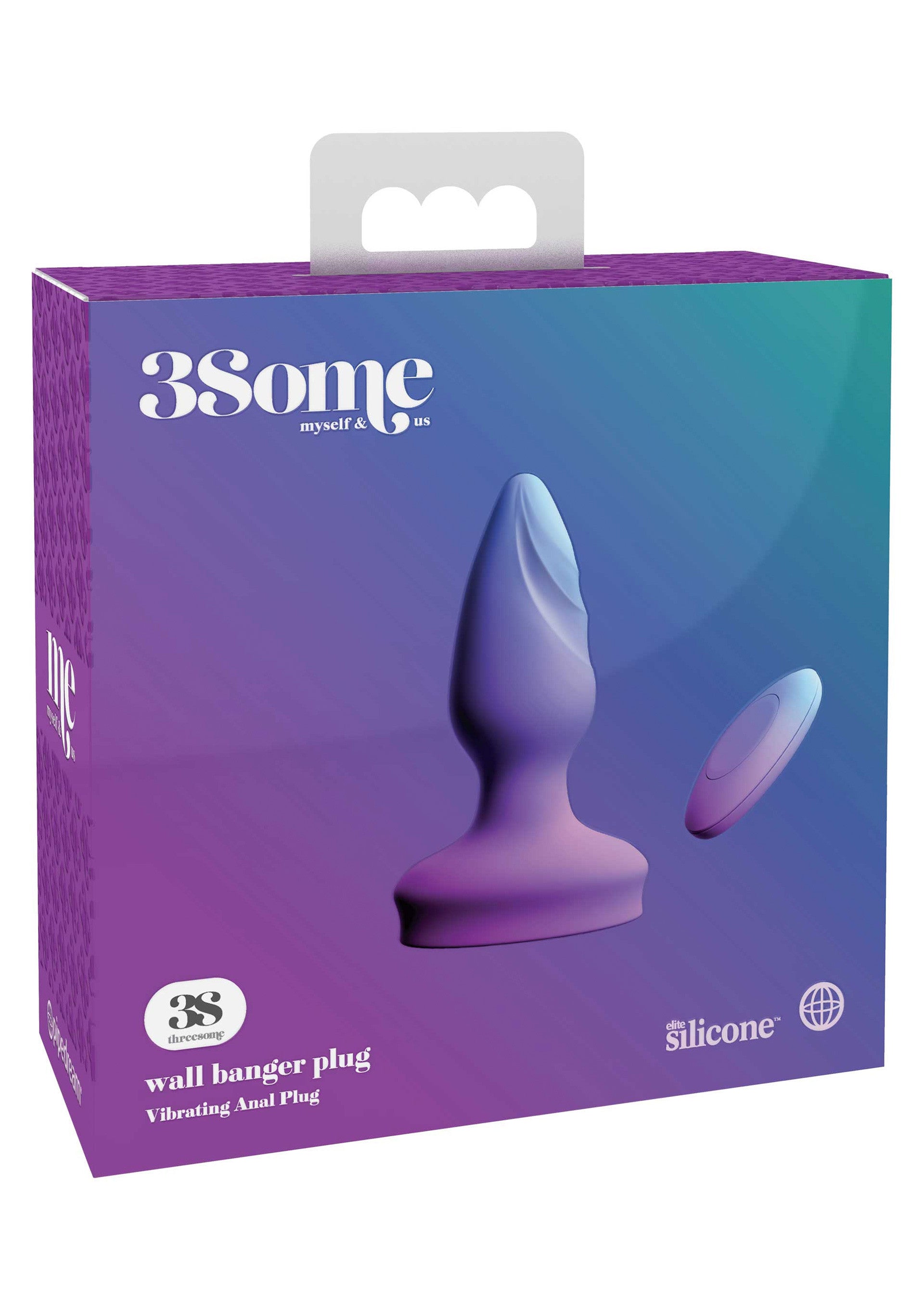 Silicone Remote Control Anal Vibrator Anal Plug