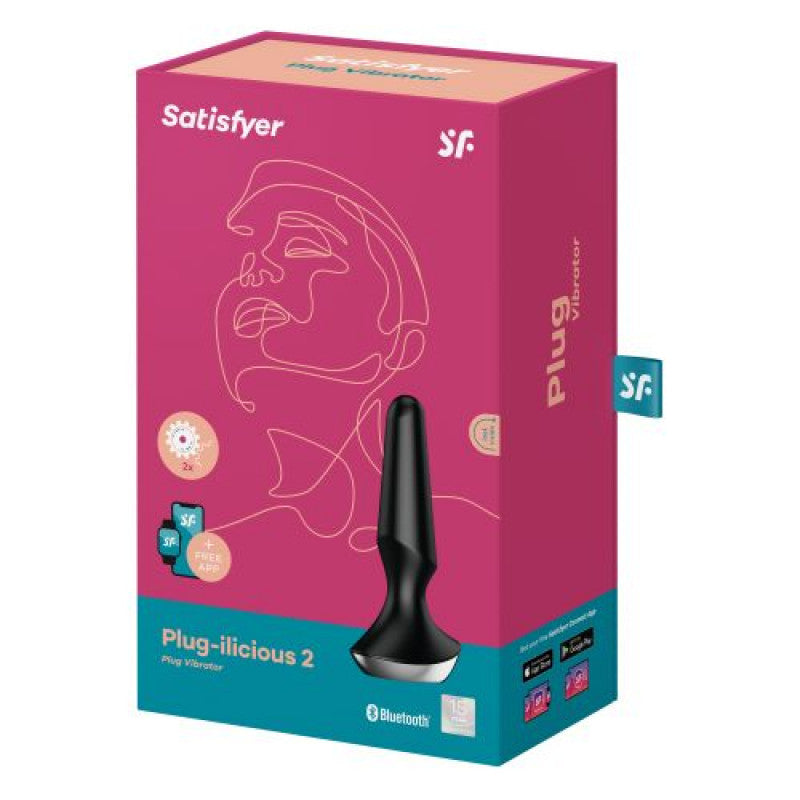 Ilicious 2 Black anal plug vibrator