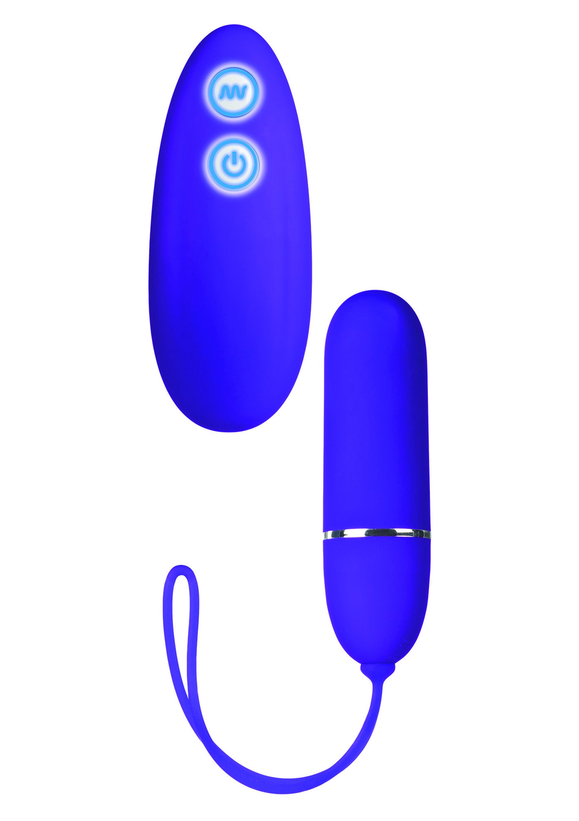 Posh 7-Function Lovers Remote purple bullet vibrator