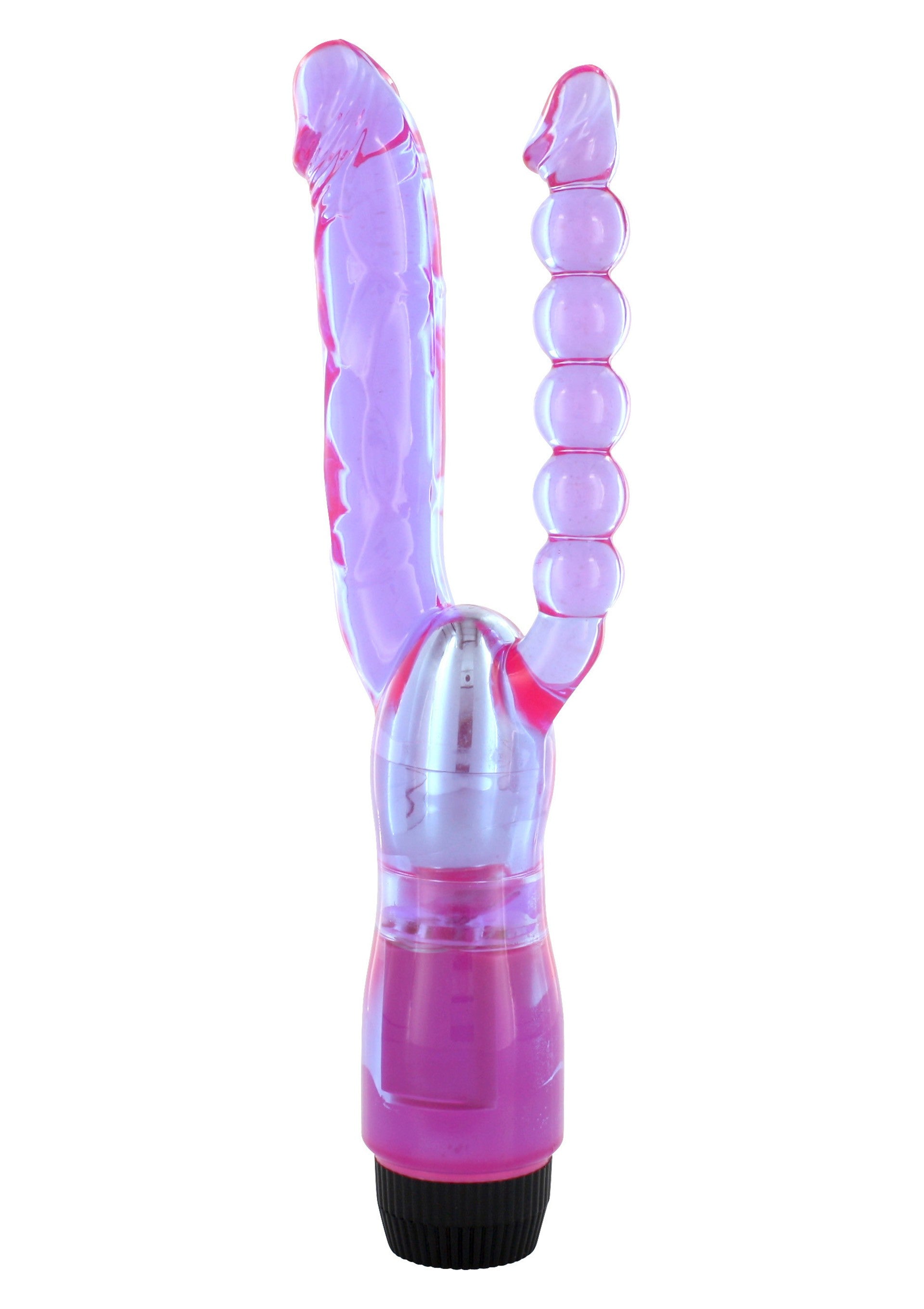 Double Vibrator - Double Penetration Purple