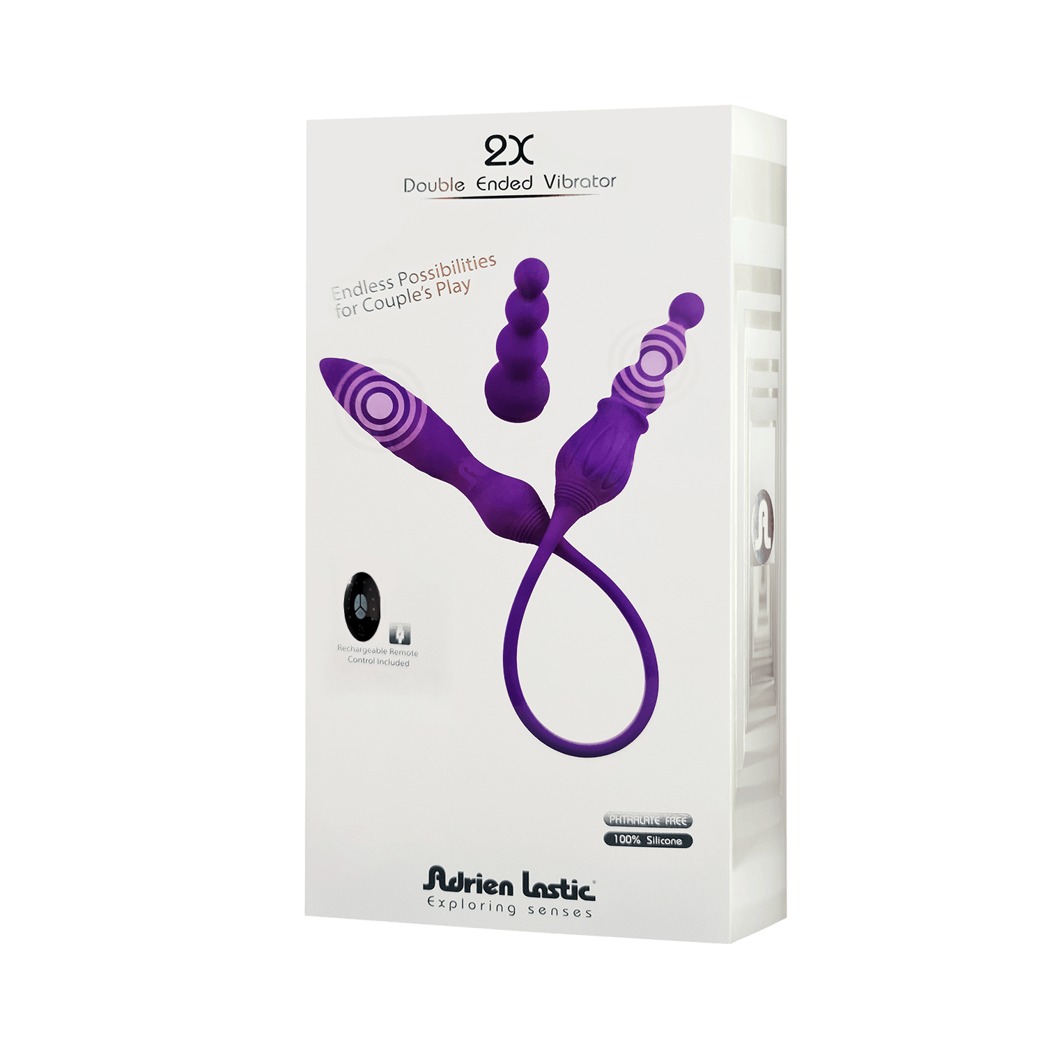 Vibratore doppio per la coppia 2X + LRS