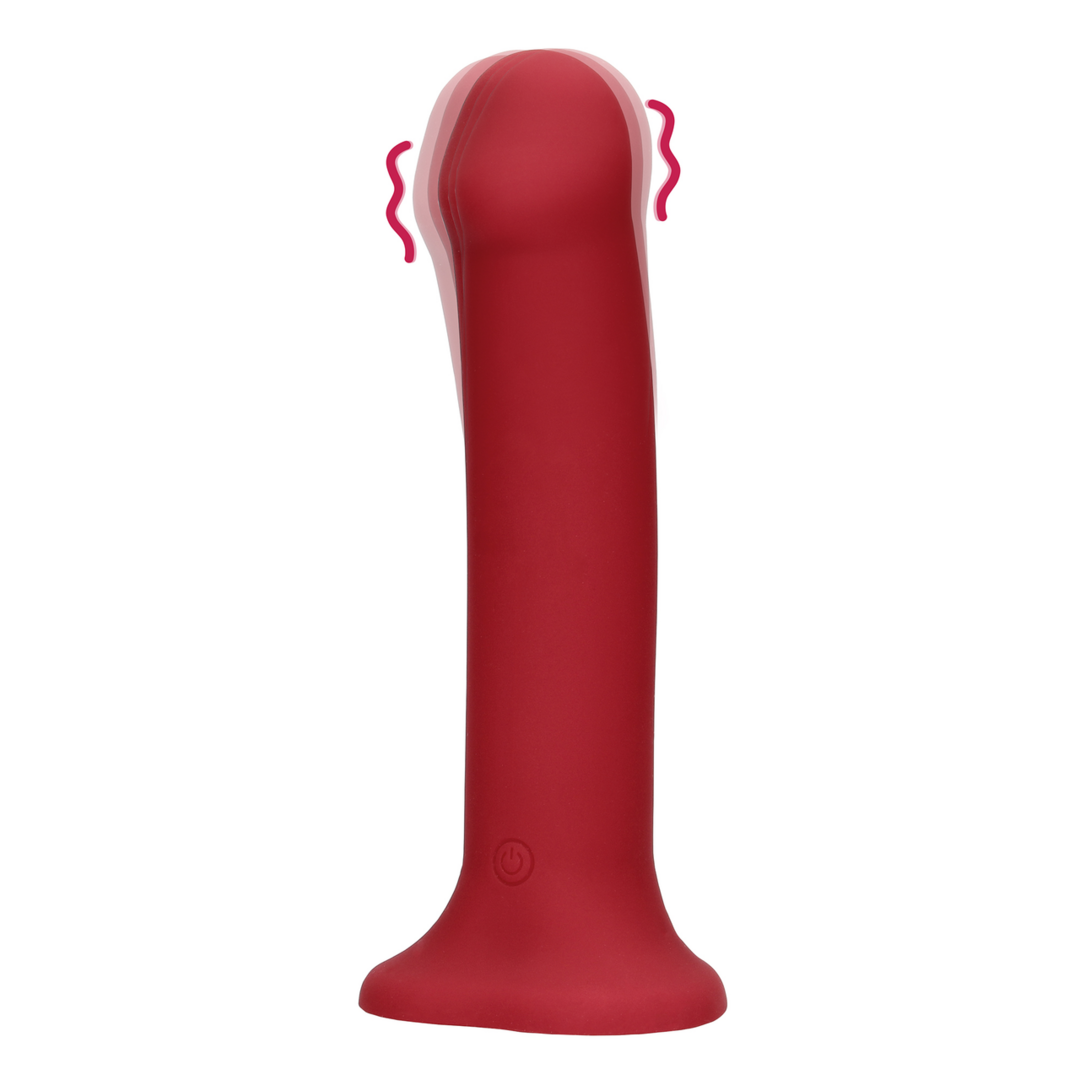 Loveline Large Vibrating Silicone Dildo Vibrator